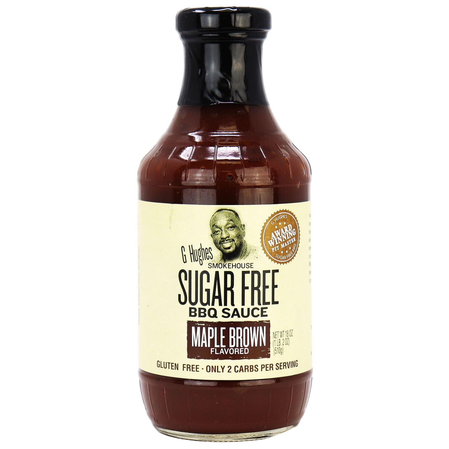 G Hughes Sugar Free BBQ Sauce Maple Brown Keto