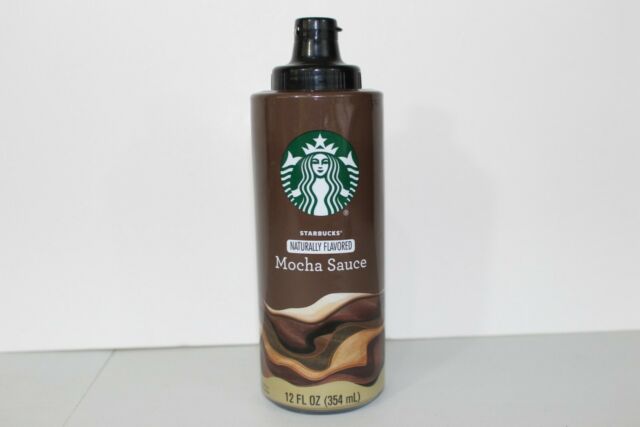 Genuine STARBUCKS Naturally Flavored MOCHA SAUCE 12 OZ Coffee Flavoring ...