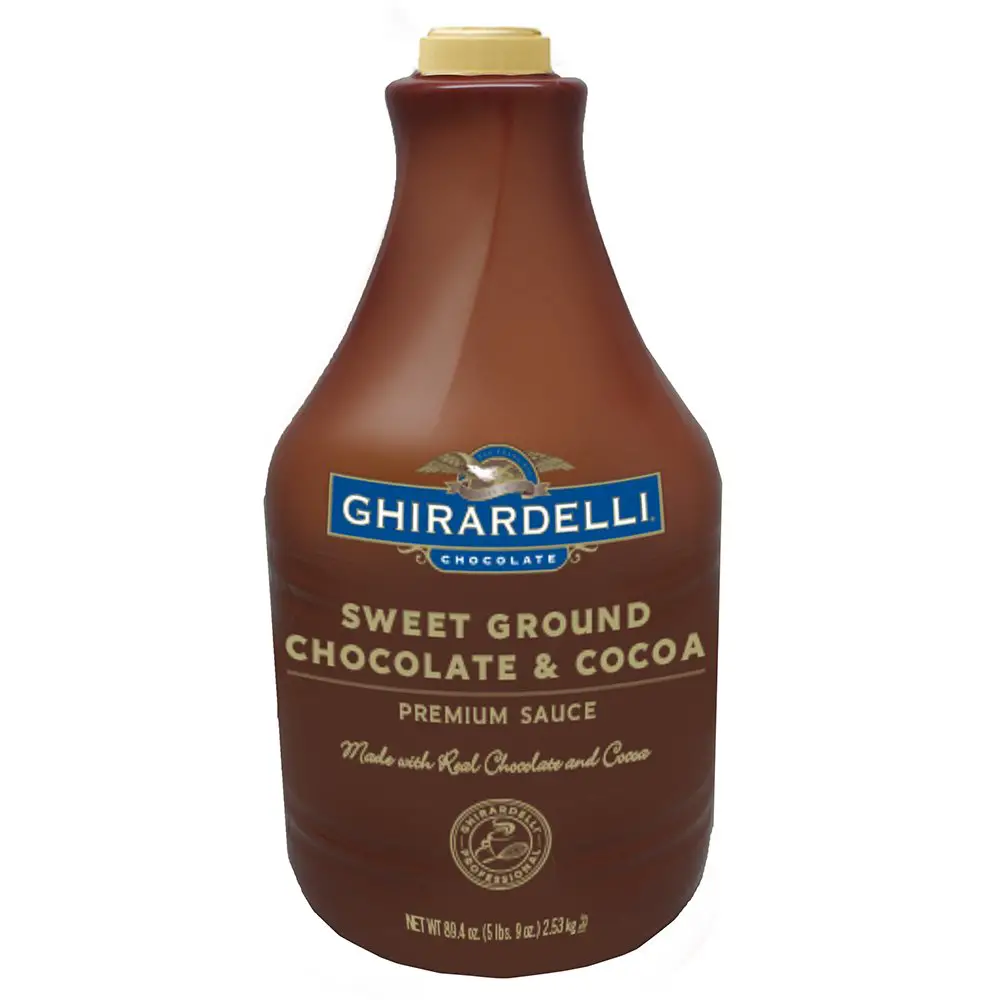 Ghirardelli Sweet Ground Chocolate &  Cocoa Sauce