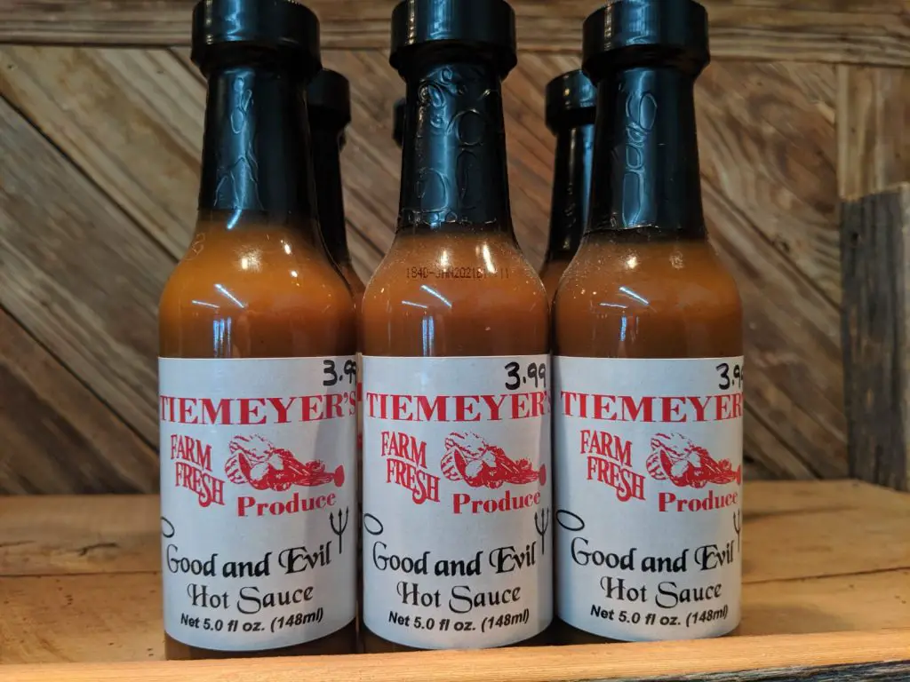 Good &  Evil Hot Sauce 5.0 oz bottle  Tiemeyers Market