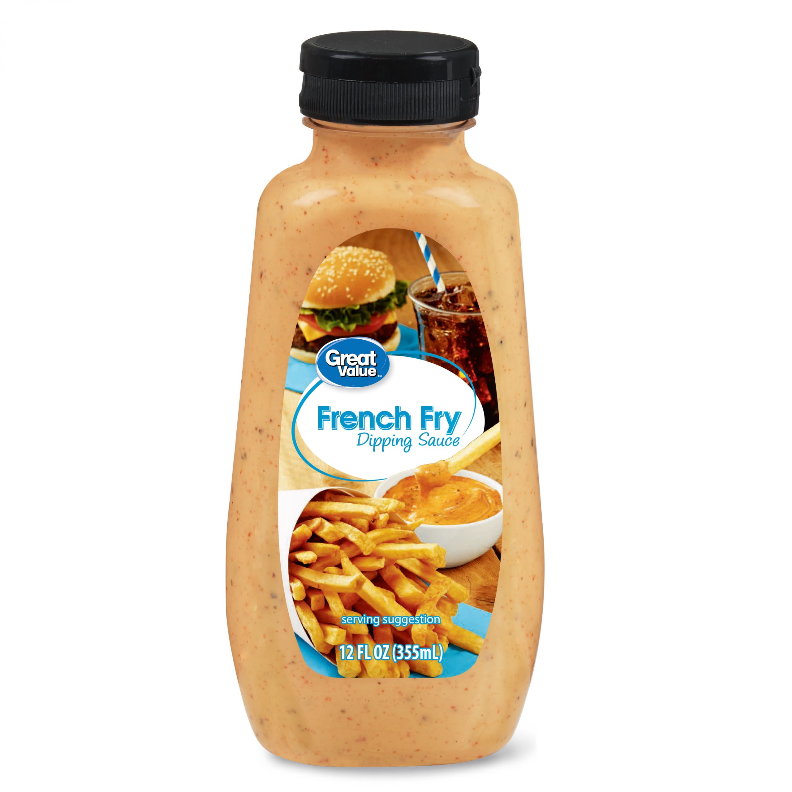 Great Value French Fry Dipping Sauce, 12 fl oz  Walmart Inventory ...