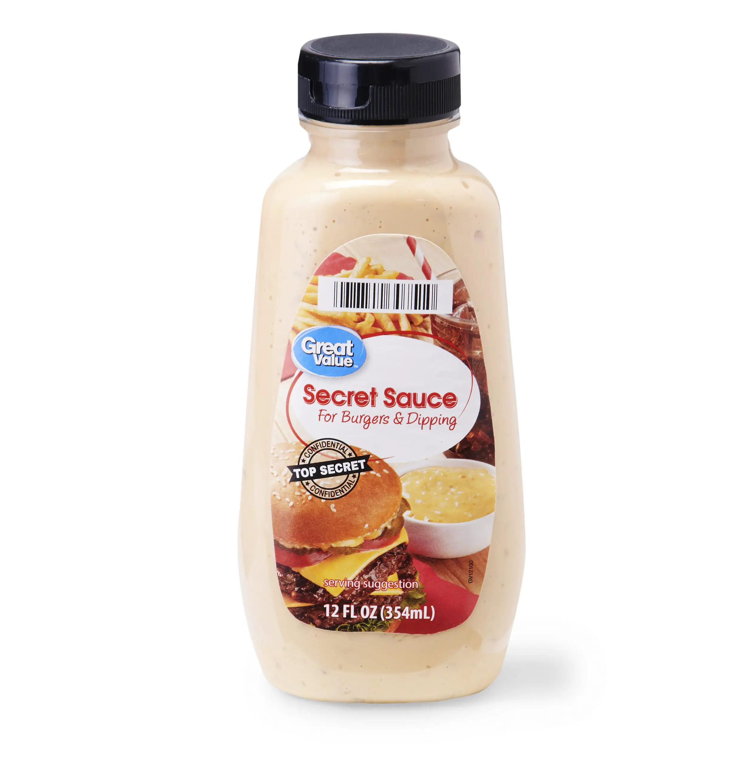 Great Value Secret Sauce for Burgers &  Dipping, 12 fl oz