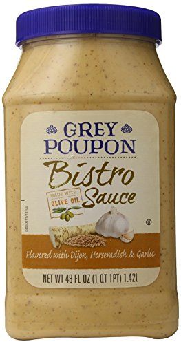 Grey Poupon Bistro Sauce for Dipping and Topping, 48 Ounce ...