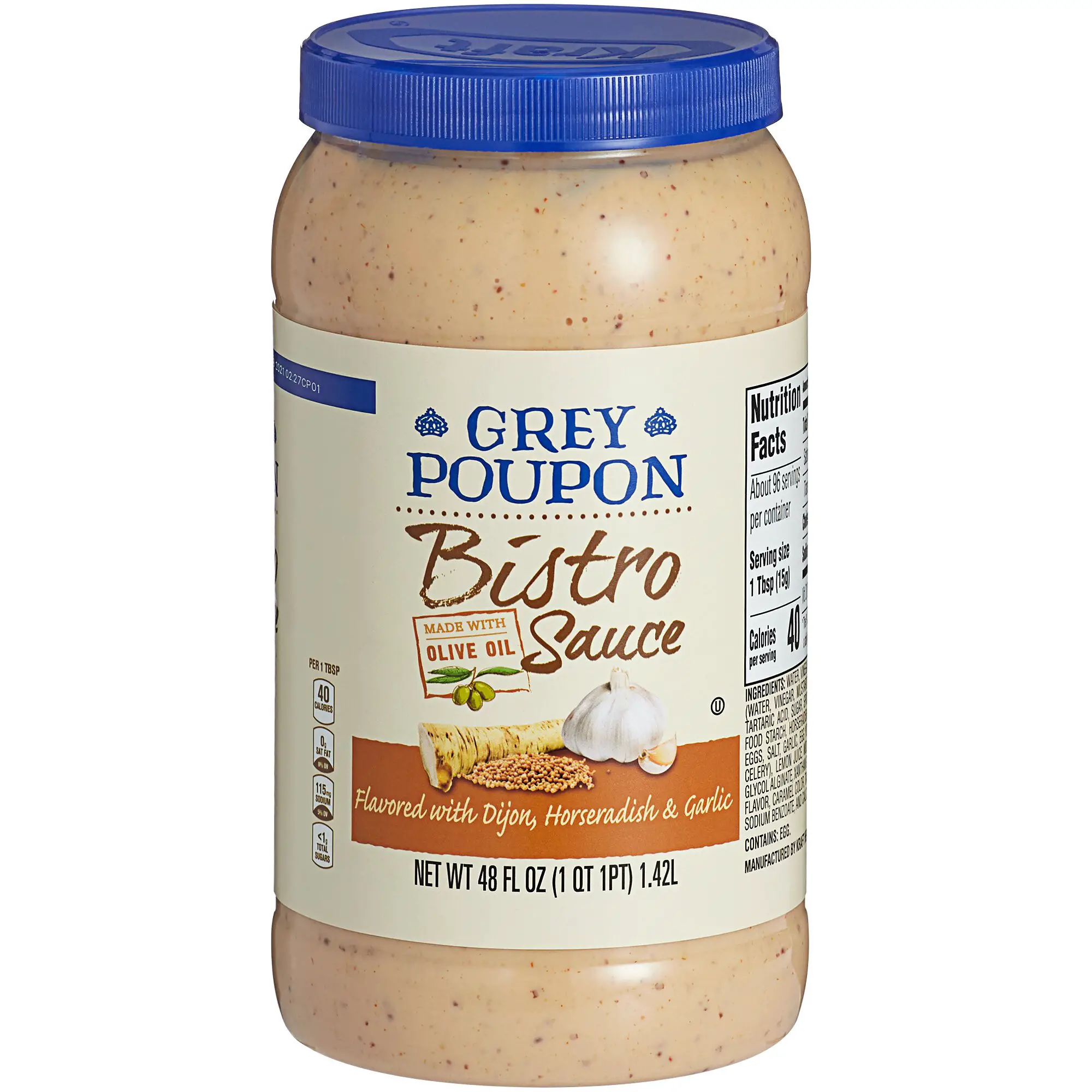 Grey Poupon Bistro Sauce Jar (48 oz)