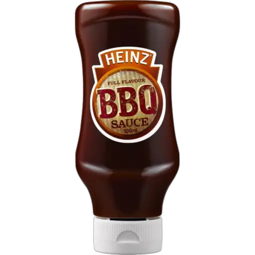 Heinz Bbq Sauce Upside Down Squeeze 500ml