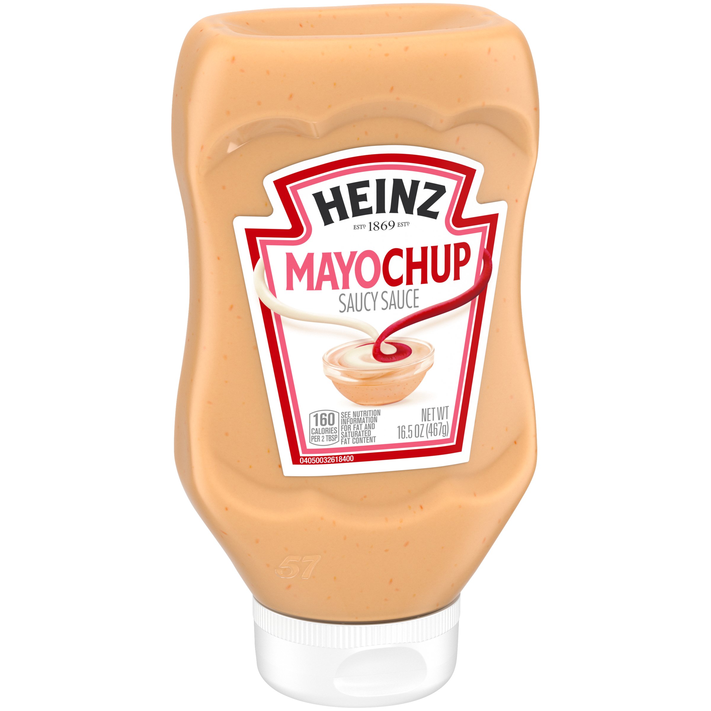 Heinz Mayochup Mayonnaise &  Ketchup Sauce Mix, 16.5 oz Bottle