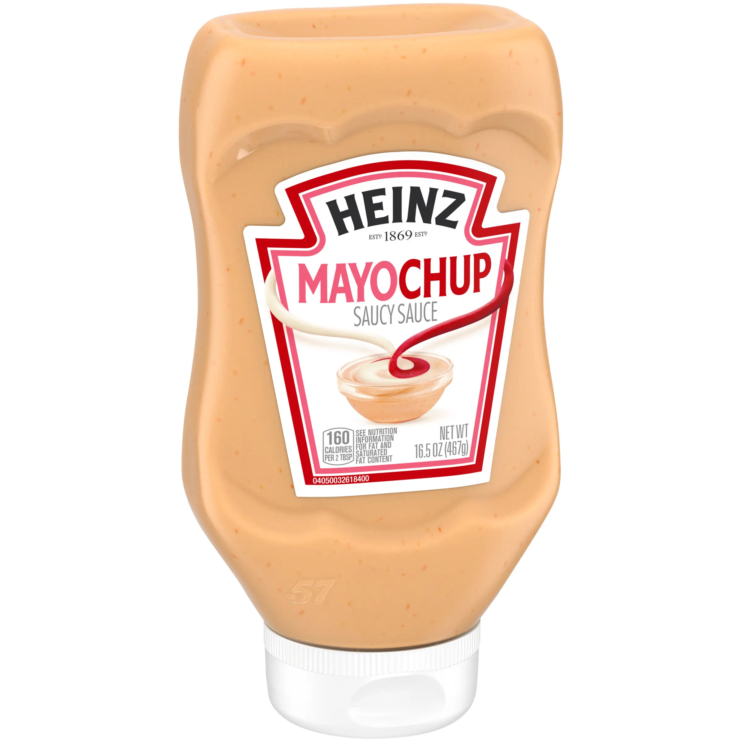 Heinz Mayochup Mayonnaise &  Ketchup Sauce Mix, 16.5 oz Bottle  Walmart ...