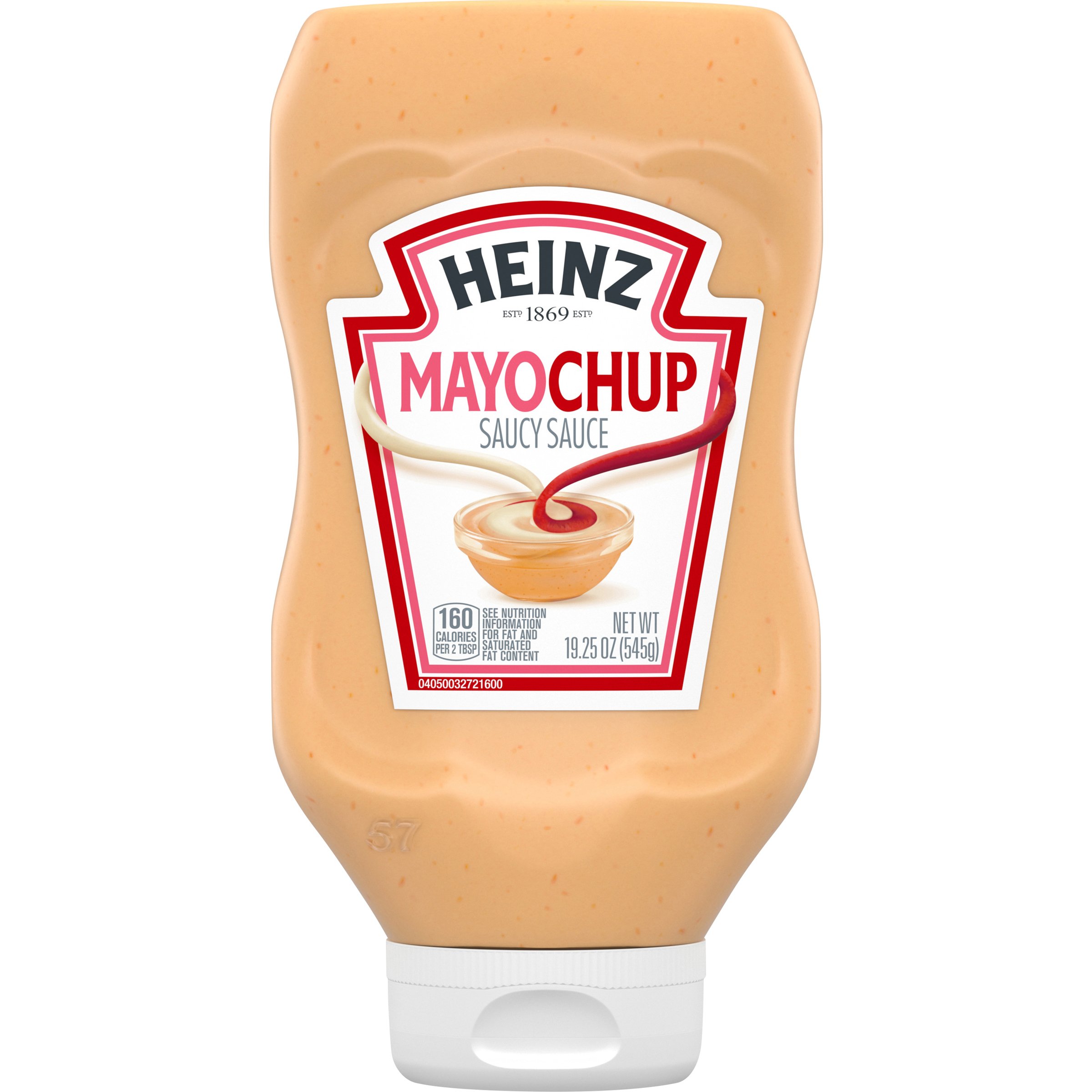 Heinz Mayochup Mayonnaise &  Ketchup Sauce Mix, 19.25 oz Bottle ...