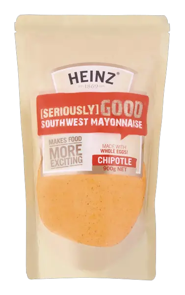 Heinz Seriously Good Southwest Chipotle Mayonnaise 900g