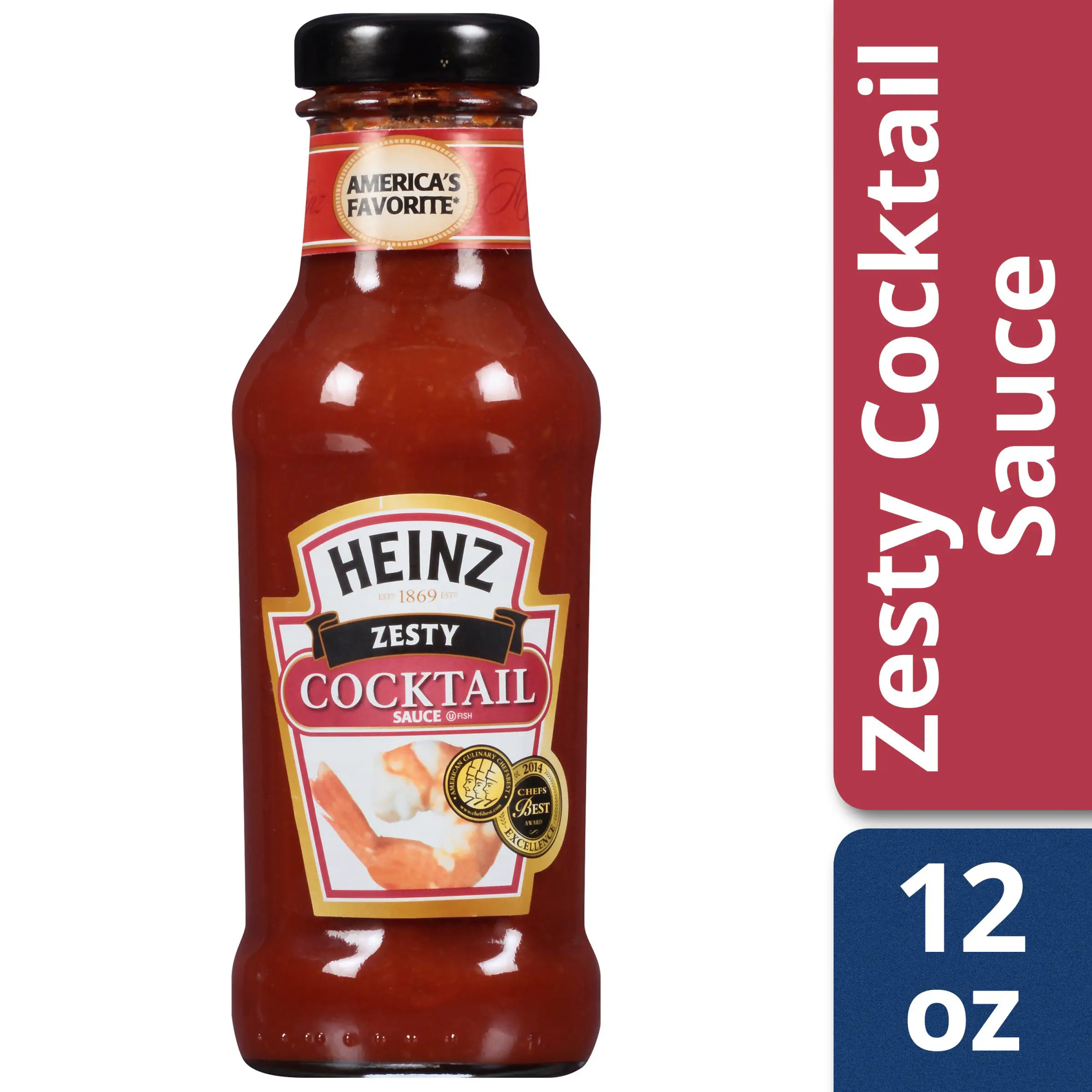 Heinz Zesty Cocktail Sauce 12 oz Bottle