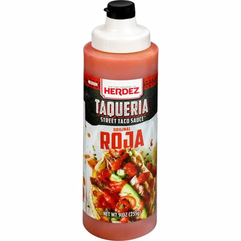 Herdez Medium Original Roja Taqueria Street Taco Sauce (9 oz) from ...