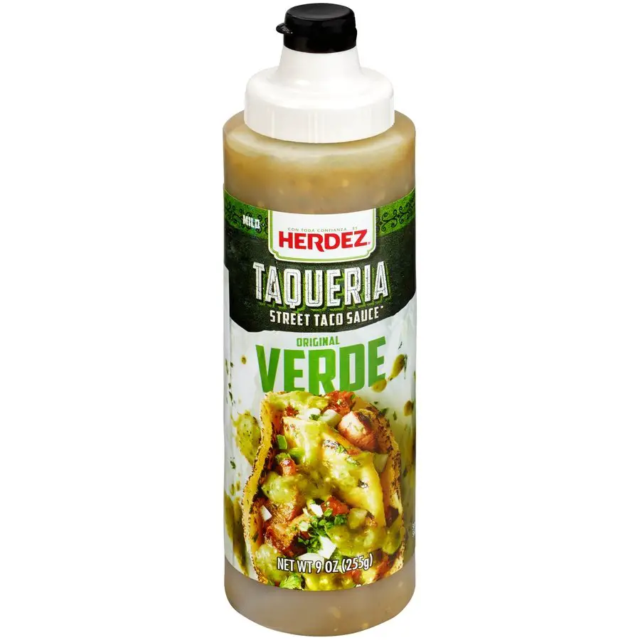 Herdez Taqueria Street Taco Sauce, Original Verde 9 oz