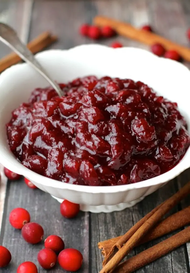 Holiday Spiced Cranberry Sauce Recipe