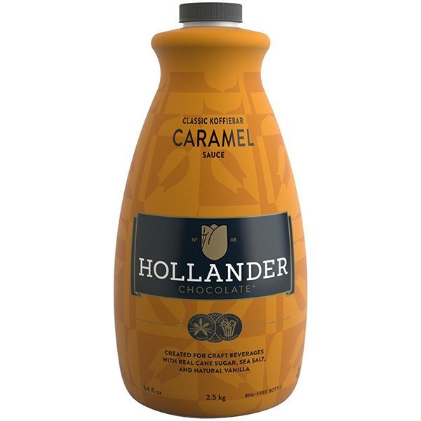 Hollander Classic Koffiebar Caramel Sauce 64 oz Plastic ...