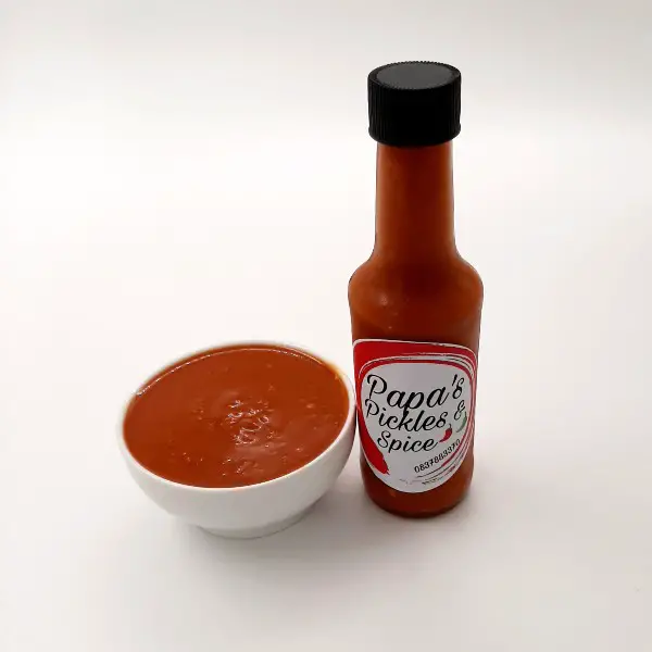 Homemade Chilli Sauce 125ml â Papas Spice Cafe