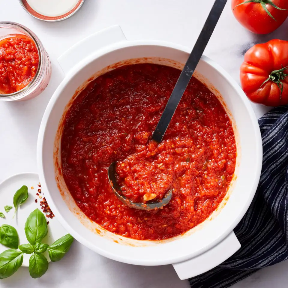 Homemade Spaghetti Sauce with Fresh Tomatoes Recipe ...