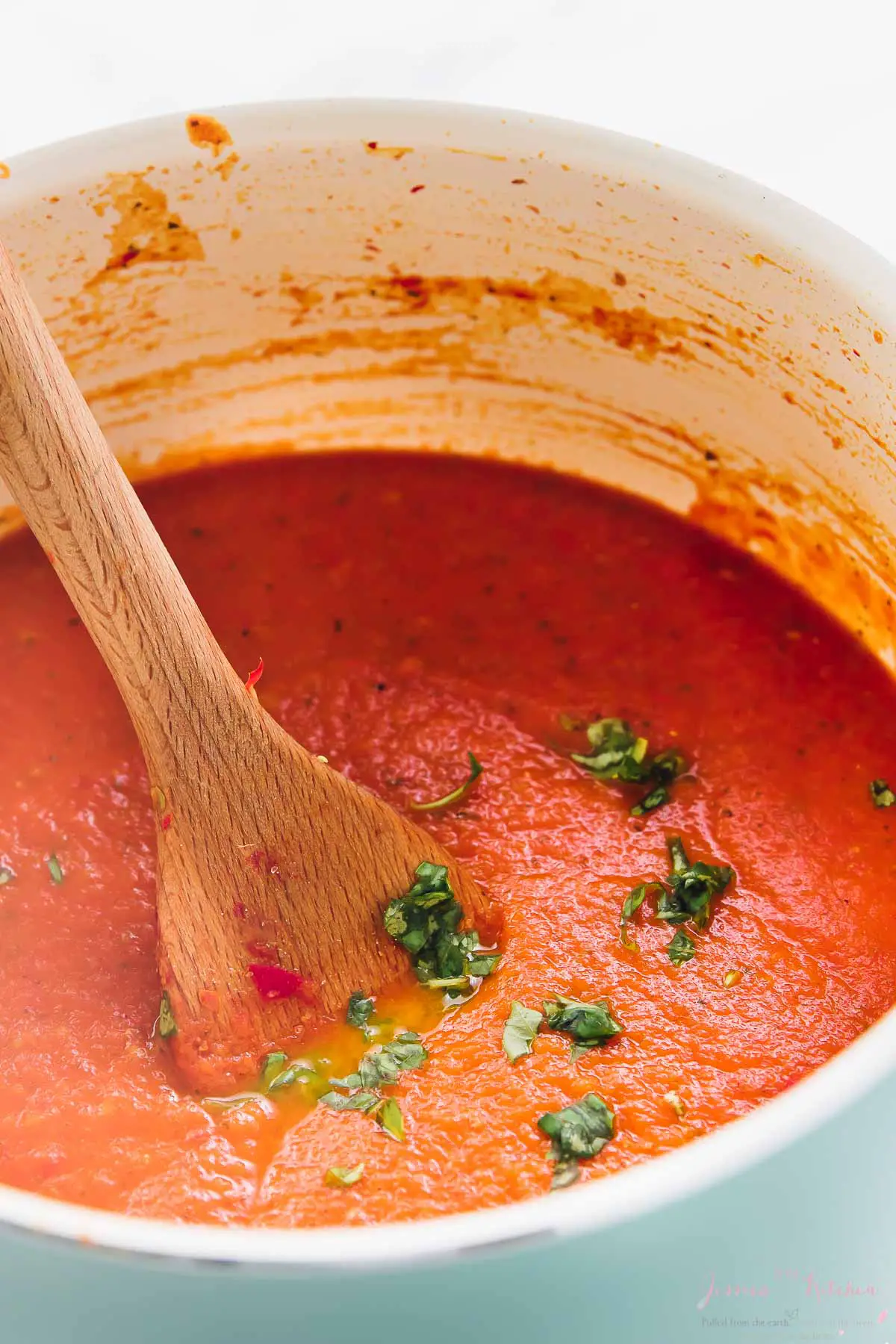 Homemade Tomato Sauce with Roasted Garlic