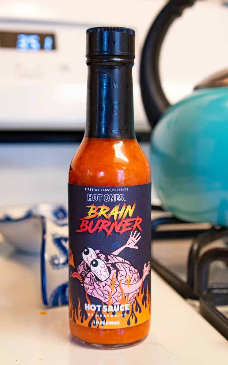 Hot Ones Brain Burner Hot Sauce Review