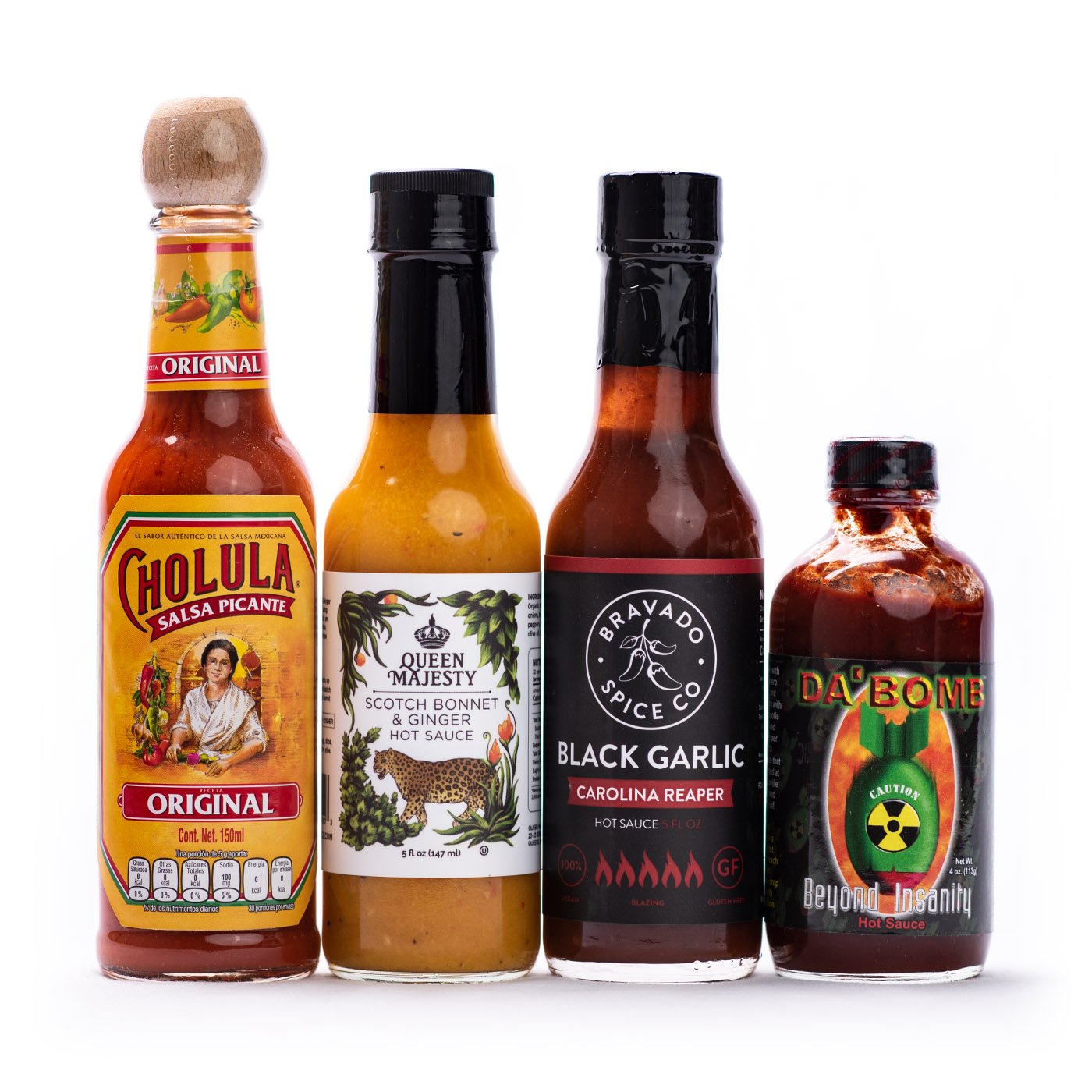 HOT ONES Gift Pack, a pack with 4 sauces from the show!
