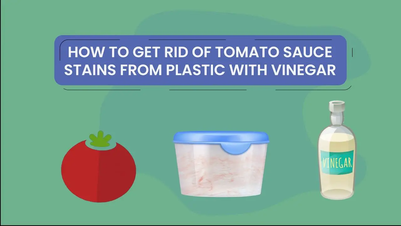 How to get rid of tomato sauce stains from plastic with ...