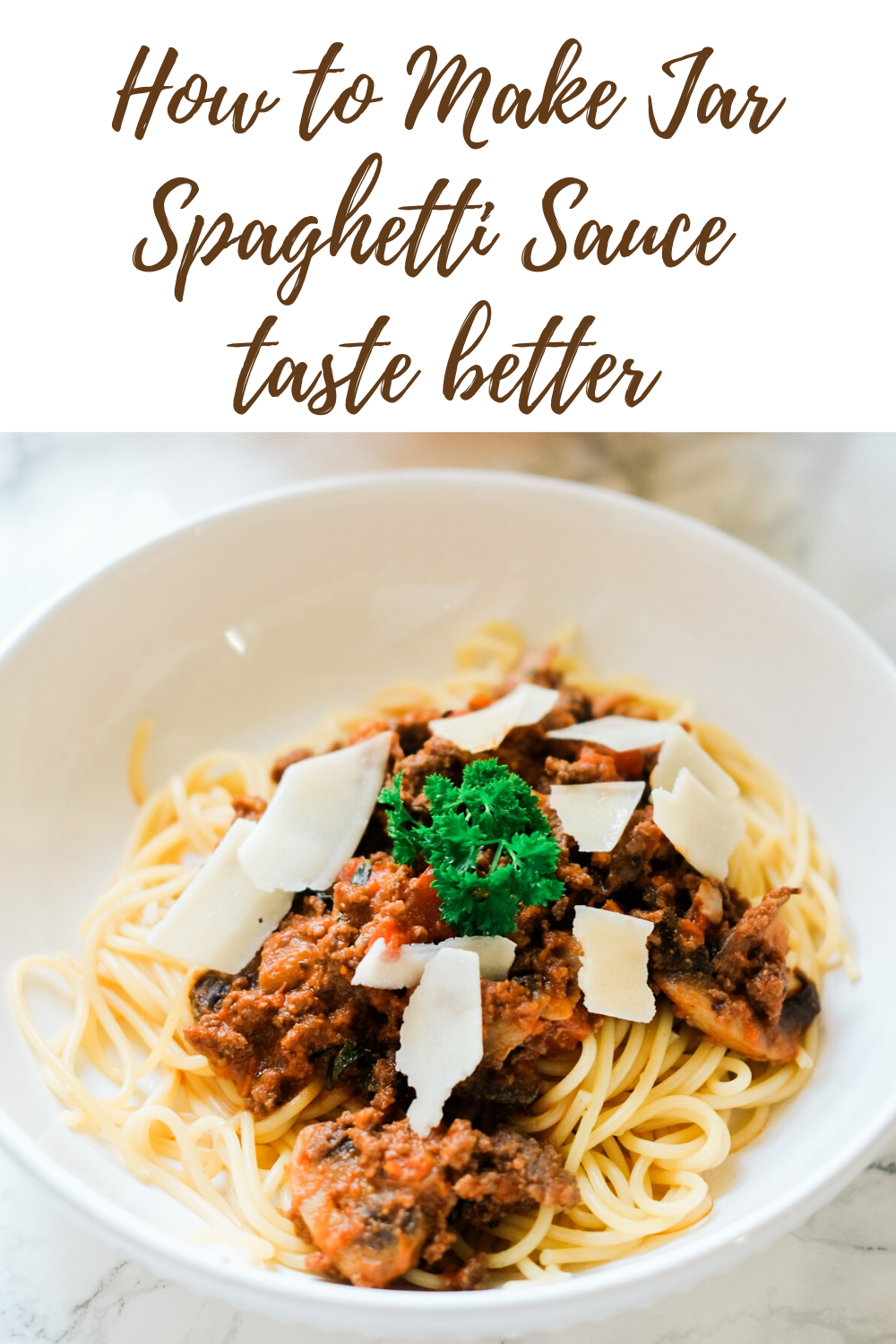 How to Make Jar Spaghetti Sauce Taste Better