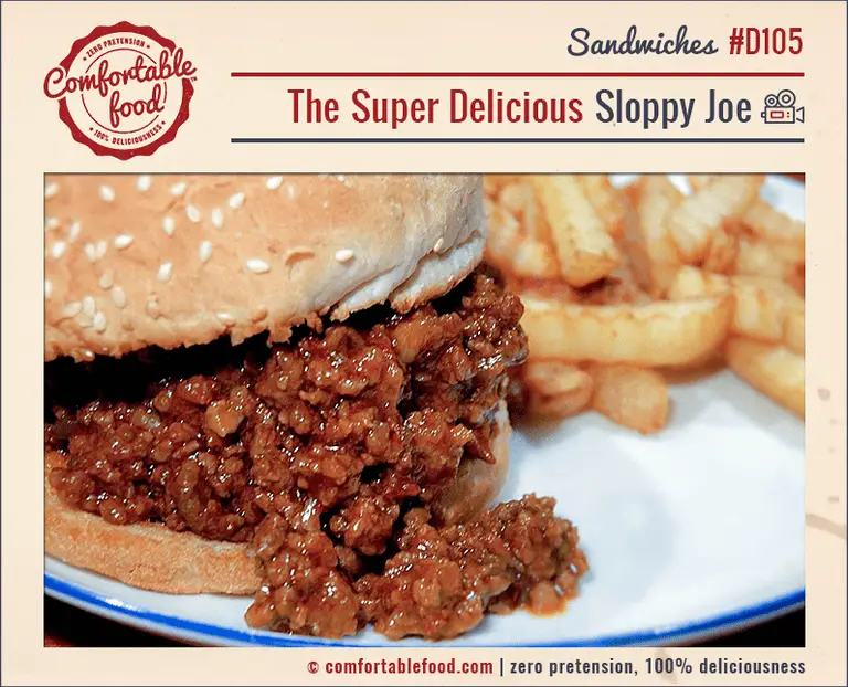 How to Make Sloppy Joe Sauce from Comfortable Food ...