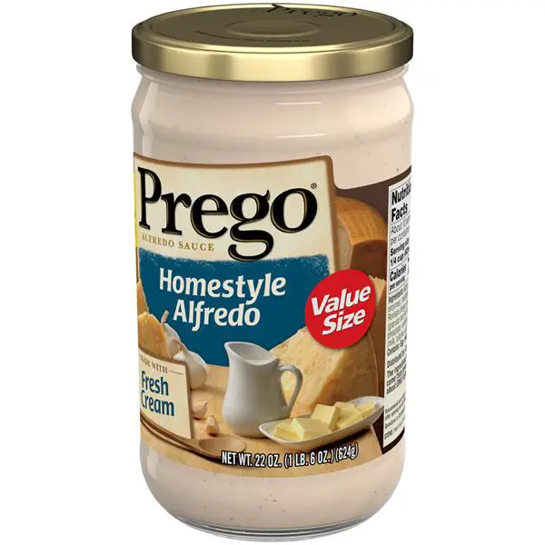 Is Prego Homestyle Alfredo Sauce Gluten Free