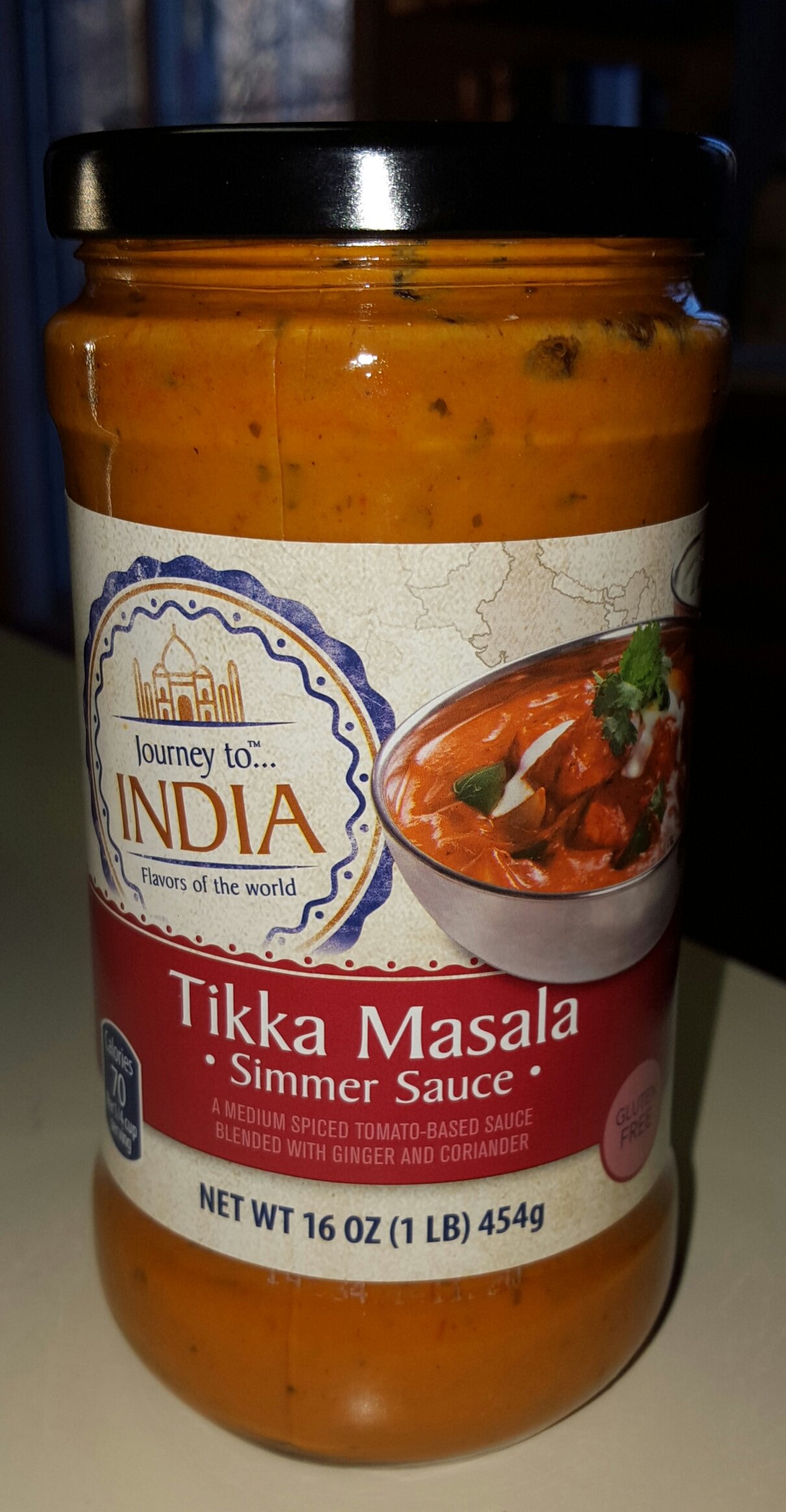 Journey to India Tikka Masala Simmer Sauce