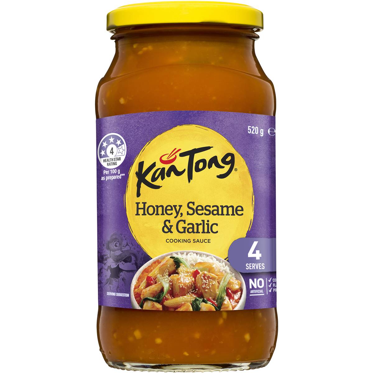 Kan Tong Stir Fry Sauce Honey, Sesame &  Garlic 520g