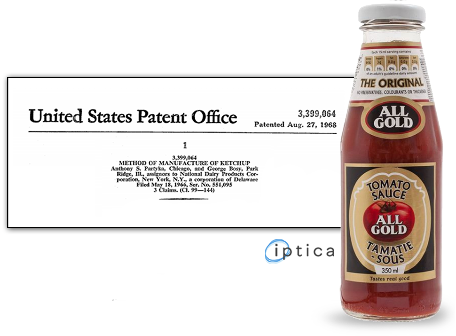 Ketchup tomato sauce patent pending