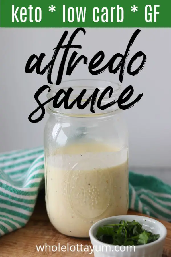 Keto Alfredo Sauce (Great with Zoodles!)