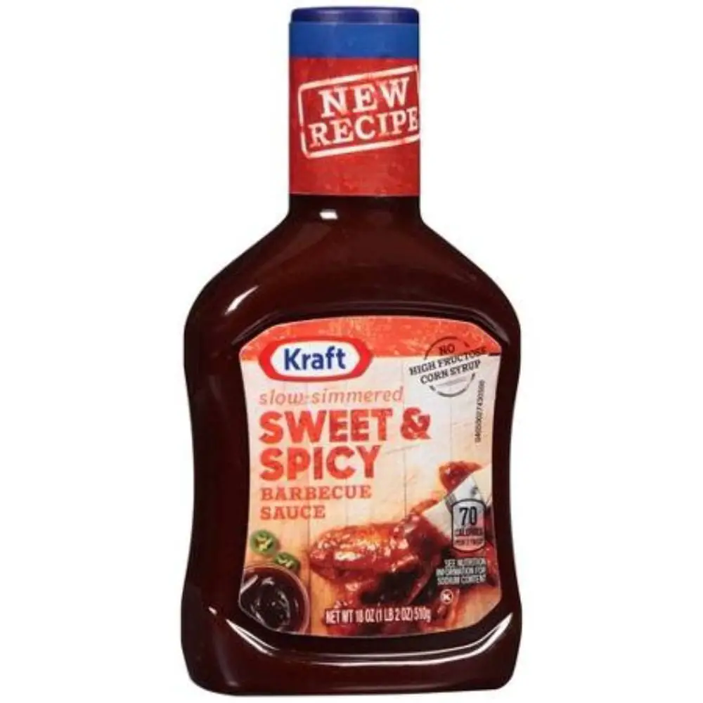 Kraft, BBQ Sauces, 18oz Bottle (Pack of 3) (Choose Flavor Below) (Sweet ...