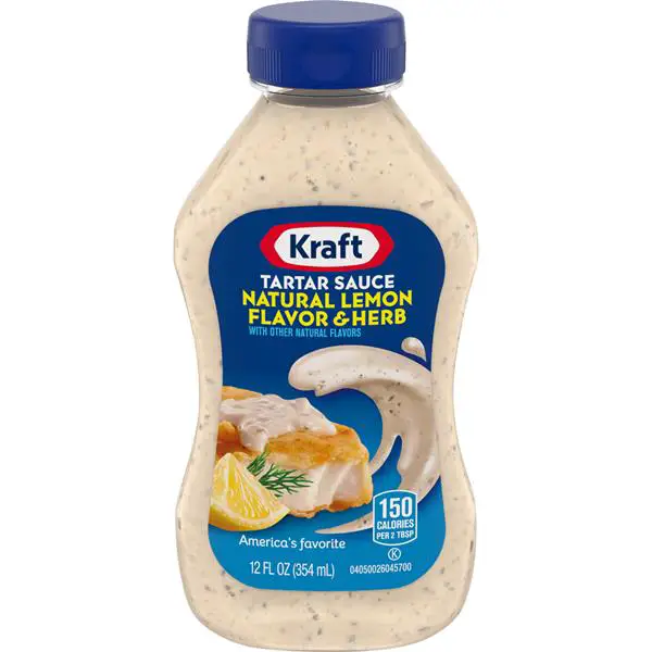 Kraft Natural Lemon Flavor &  Herb Tartar Sauce