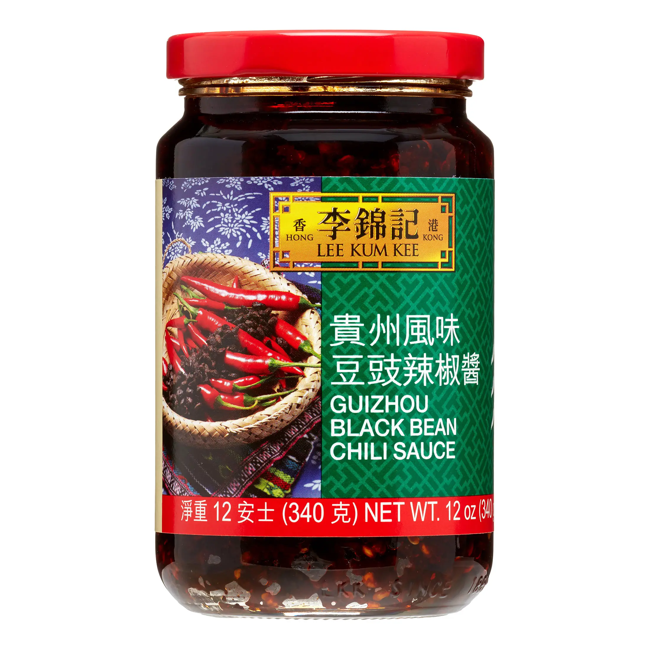 Lee Kum Kee Guizhou Black Bean Chili Sauce, 12 oz