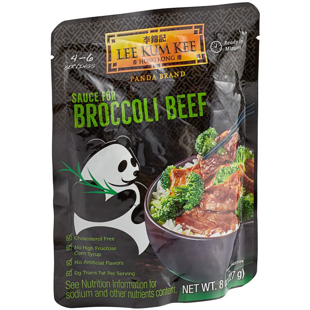 Lee Kum Kee Panda Brand Broccoli Beef Sauce 8 oz.