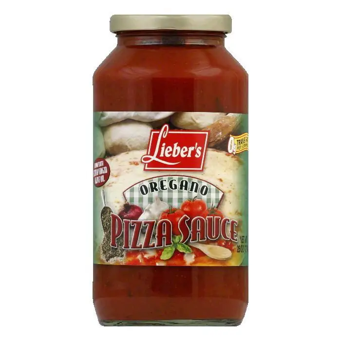 Lieber Chocolate &  Food Products Liebers Pizza Sauce, 26 oz
