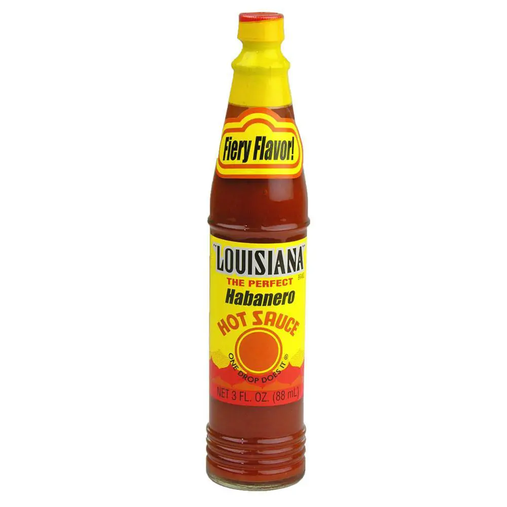 Louisiana The Perfect Habanero Hot Sauce, 3 OZ (Pack of 12)