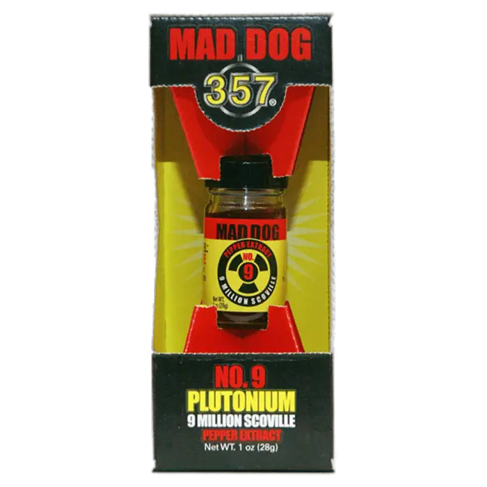 Mad Dog 357 No.9 Plutonium 9 Million Scoville Pepper Extract  Rustlin ...