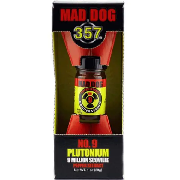 Mad Dog 357 Plutonium 9 Million Scoville Heat Units