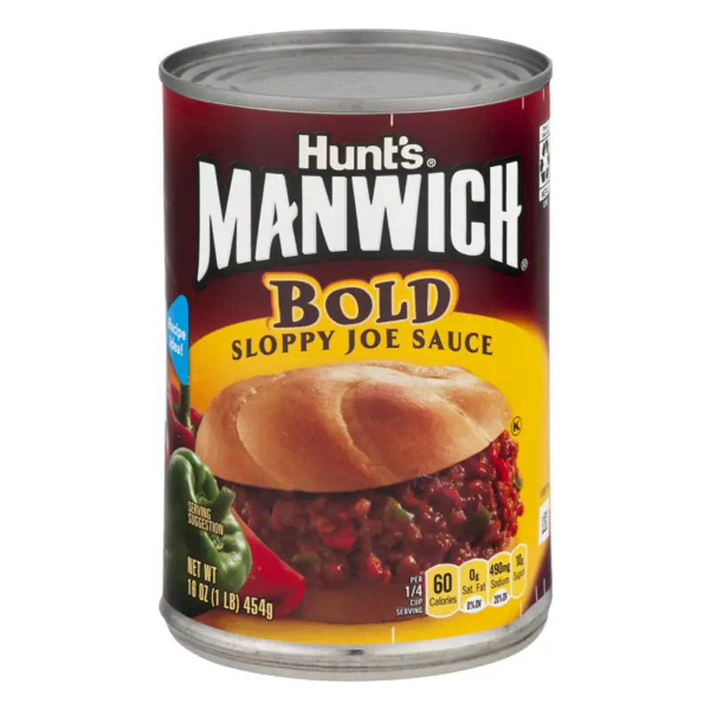Manwich Single Serve Bold Sloppy Joe Sauce (16 oz) from Stop &  Shop ...