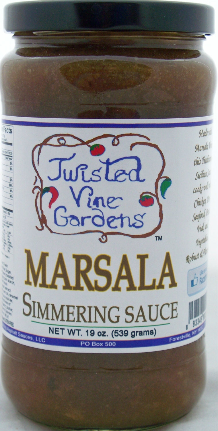Marsala Simmering Sauce Gluten Free 19 oz jar