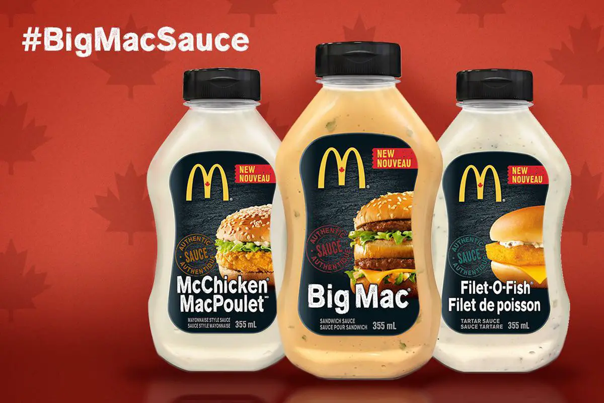 McDonaldâs Big Mac Sauce Is Finally Coming to Storesâ¦ in Canada