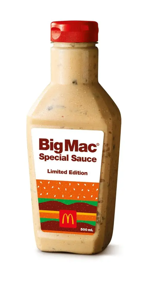 McDonaldâs Is Selling Big Mac Special Sauce for Charity