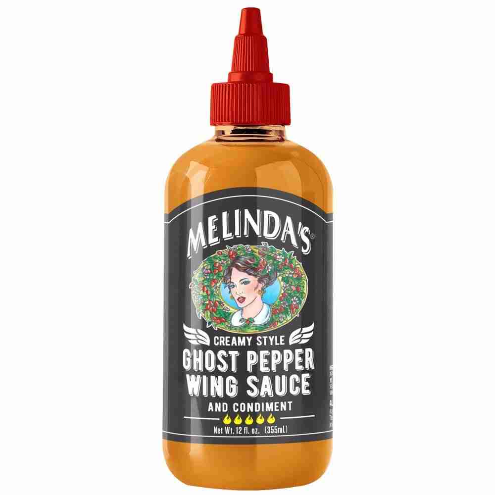 Melindaâs Creamy Style Ghost Pepper Wing Sauce