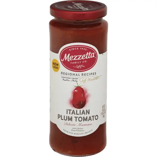 Mezzetta Italian Plum Tomato Sauce Delicate Marinara