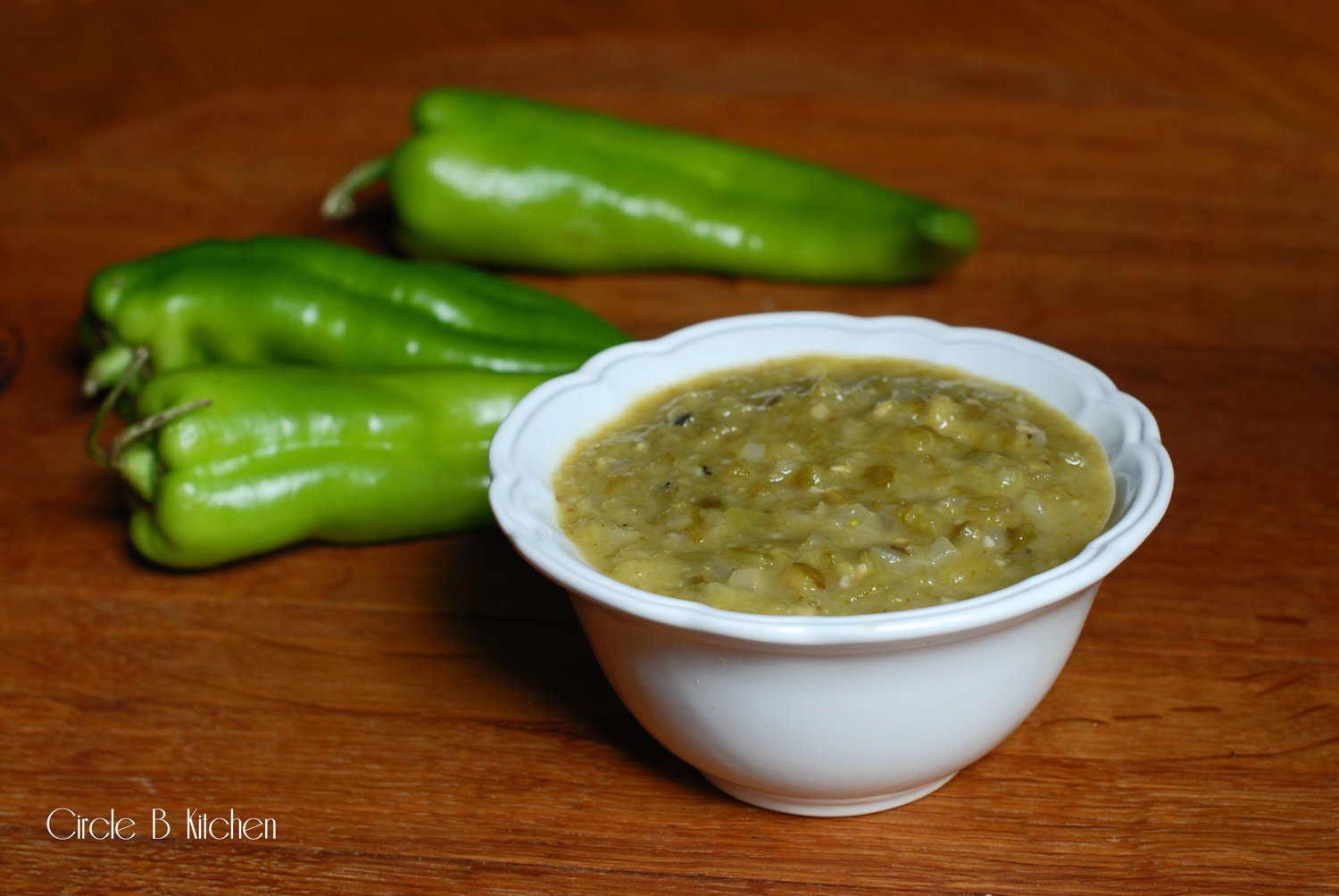 New Mexico Green Chile Sauce  Circle B Kitchen