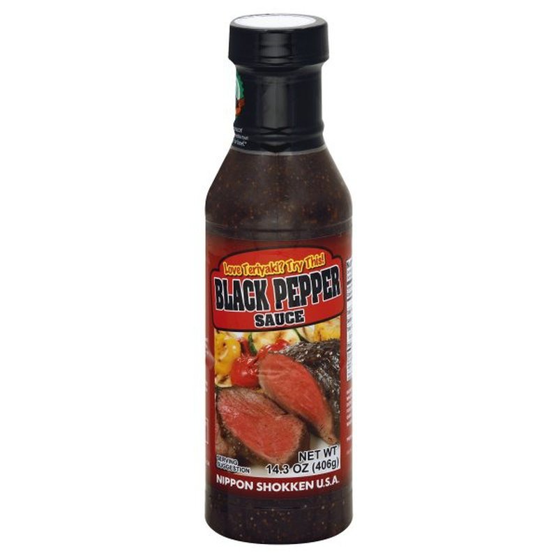 Nippon Shokken Black Pepper Sauce (14.3 oz)