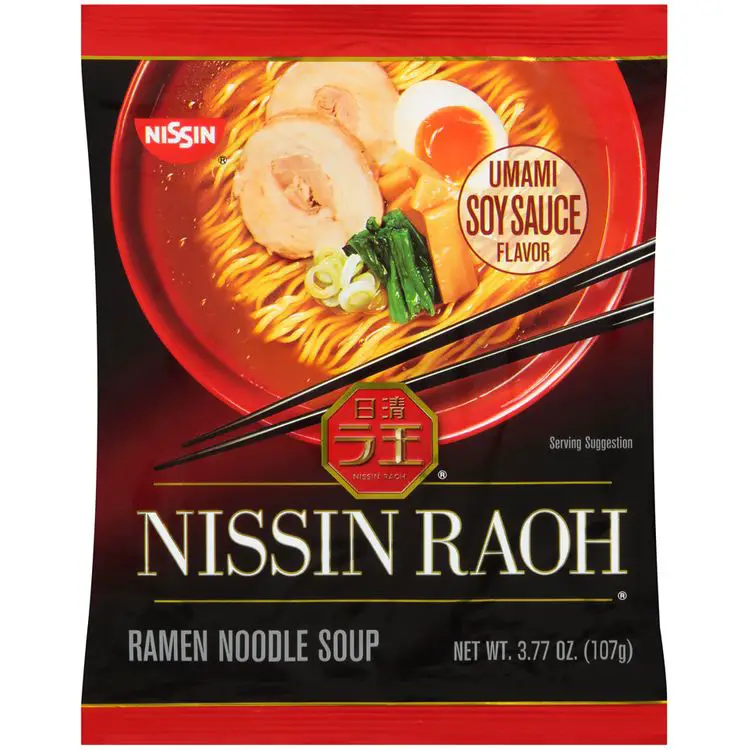 Nissin® Nissin Raoh® Umami Soy Sauce Flavor Ramen Noodle Soup Reviews 2020