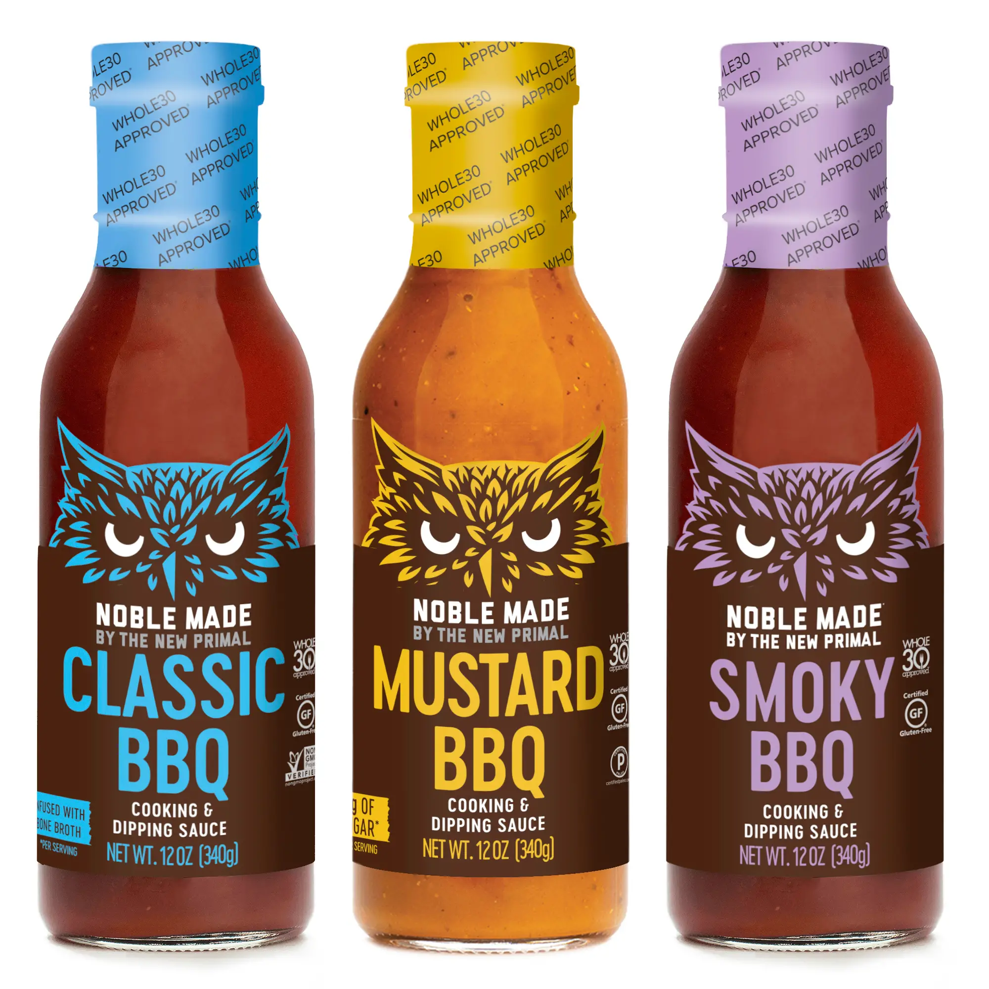Noble Made by The New Primal BBQ Sauce Sampler