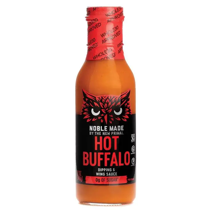 Noble Made by The New Primal Hot Buffalo Sauce